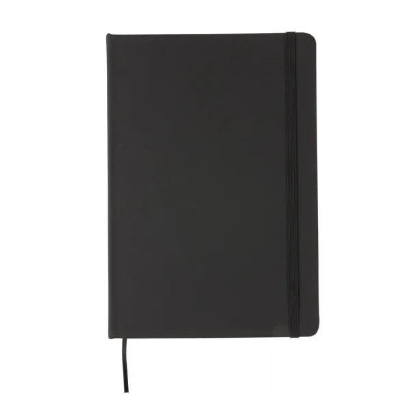  Standard notes s PU tvrdim koricama, A5 - XD Collection Crna
