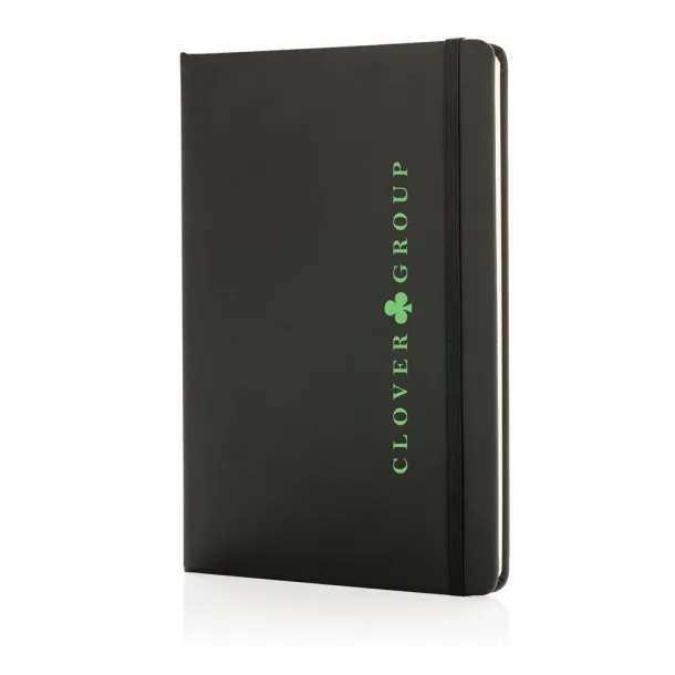  Standard notes s PU tvrdim koricama, A5 - XD Collection Crna