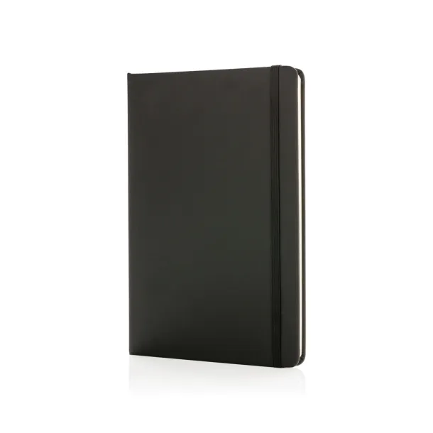  Standard hardcover PU notebook A5 - XD Collection Black 