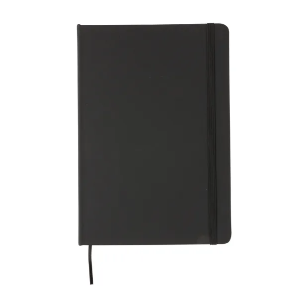  Standard hardcover PU notebook A5 - XD Collection Black 