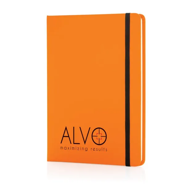  Standard hardcover PU notebook A5 - XD Collection Orange