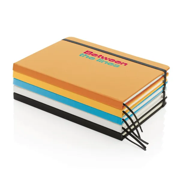  Standard hardcover PU notebook A5 - XD Collection Orange