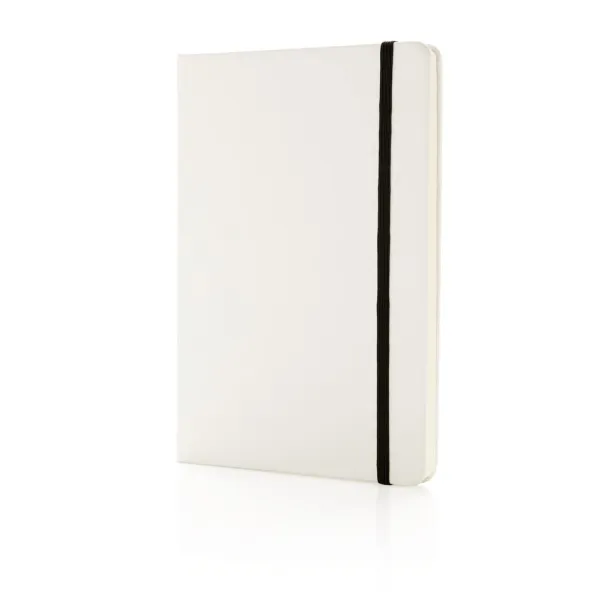  Standard hardcover PU notebook A5 - XD Collection White