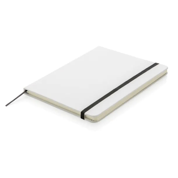  Standard hardcover PU notebook A5 - XD Collection White