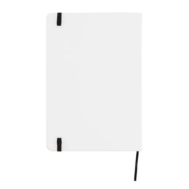  Standard hardcover PU notebook A5 - XD Collection White