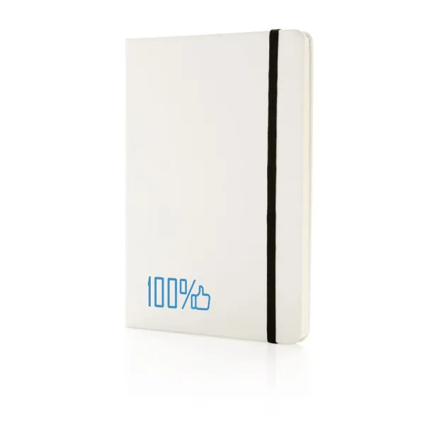  Standard hardcover PU notebook A5 - XD Collection White