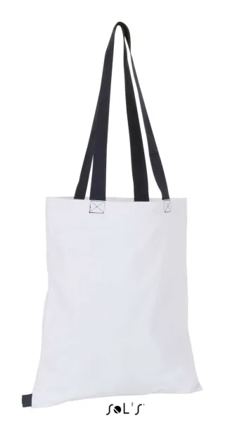  SOL'S HAMILTON - SHOPPING BAG, 235 g/m2 - SOL'S White French Navy