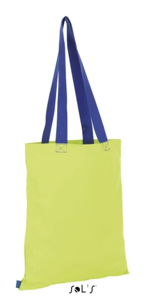  Hamilton torba za kupovinu, 235 g/m2 - SOL'S Neon Lime Kraljevski plava