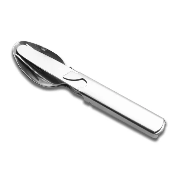 LEON camping cutlery set Silver