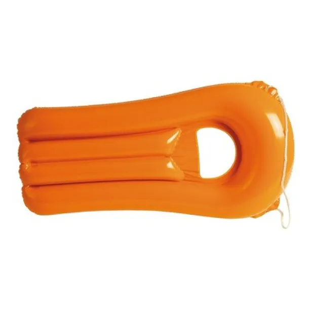  Inflatable beach mattress orange