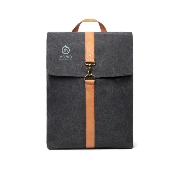  VINGA Bosler canvas backpack - Vinga black 