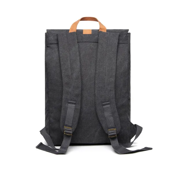  VINGA Bosler canvas backpack - Vinga Crna
