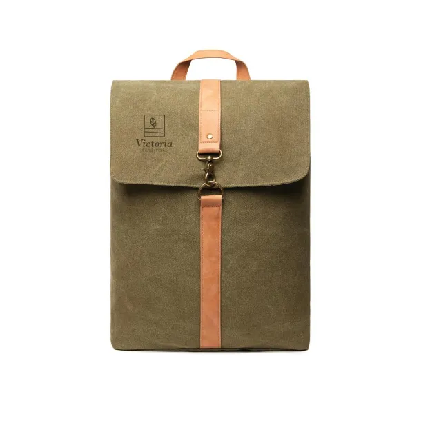  VINGA Bosler platneni ruksak, 15" - Vinga Zelena