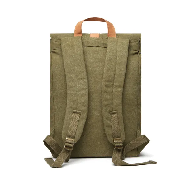  VINGA Bosler canvas backpack - Vinga Green 