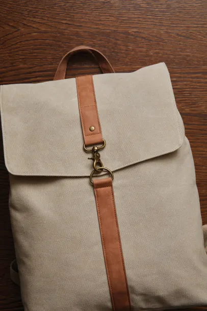  VINGA Bosler platneni ruksak, 15" - Vinga beige