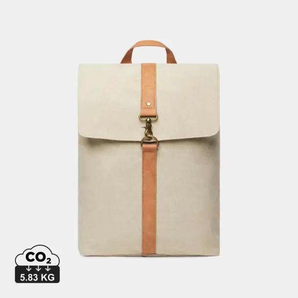  VINGA Bosler platneni ruksak, 15" - Vinga beige