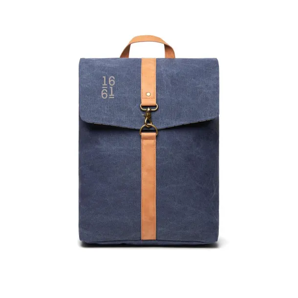  VINGA Bosler canvas backpack - Vinga navy 