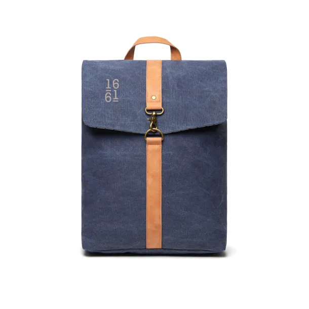  VINGA Bosler canvas backpack - Vinga navy 