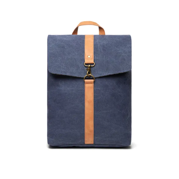  VINGA Bosler canvas backpack - Vinga navy 