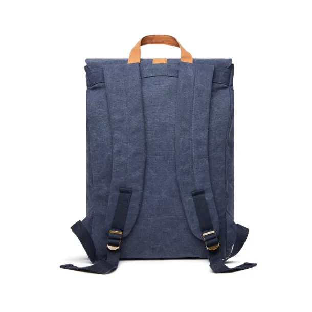  VINGA Bosler canvas backpack - Vinga navy 