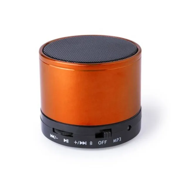  Wireless speaker 3W, radio orange