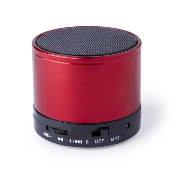  Wireless speaker 3W, radio red