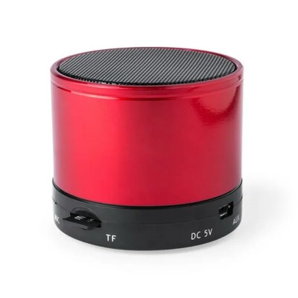  Wireless speaker 3W, radio red