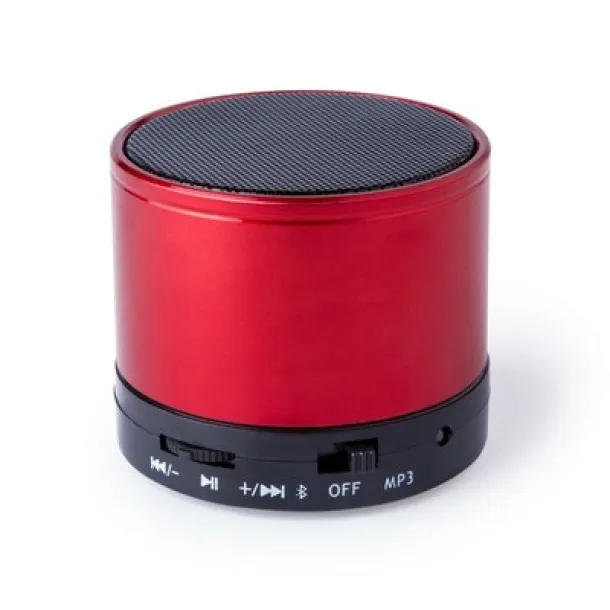  Wireless speaker 3W, radio red