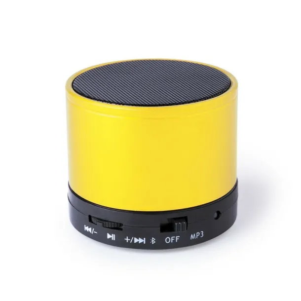  Wireless speaker 3W, radio yellow