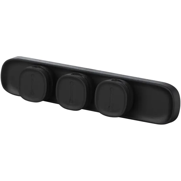 Magclick magnetic cable manager - Avenue Solid black