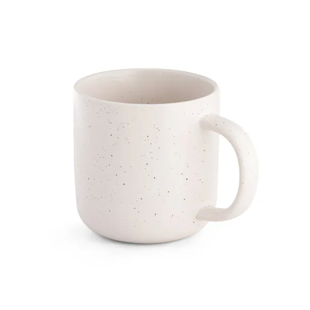 COFFEE CONSTELLATION Keramička šalica za kavu 90 ml Pastelno bijela