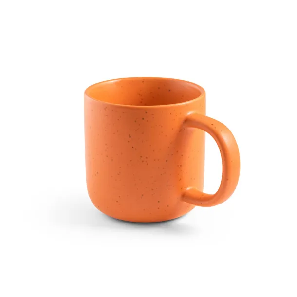 COFFEE CONSTELLATION Ceramic coffee mug 90 mL Orange