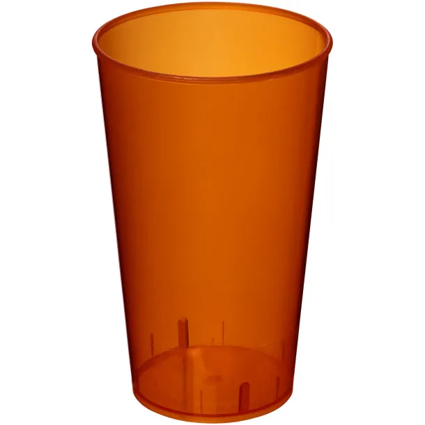 Arena 375 ml plastic tumbler - Unbranded Orange