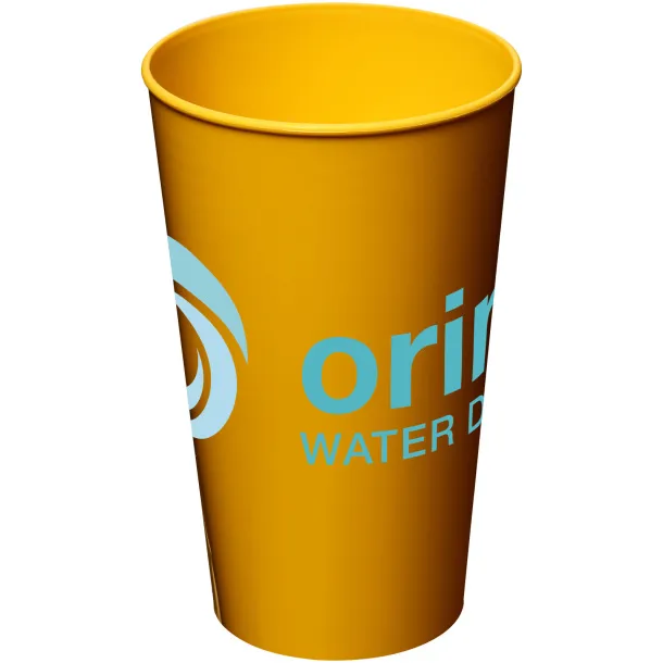 Arena 375 ml plastic tumbler - Unbranded Yellow