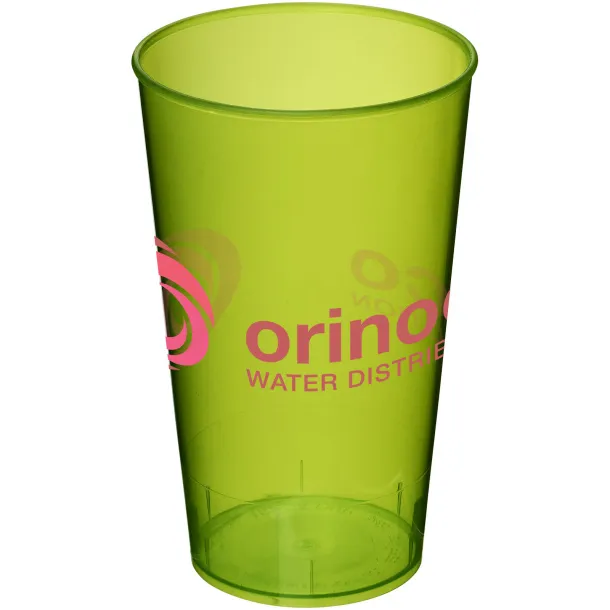 Arena 375 ml plastic tumbler Transparent lime