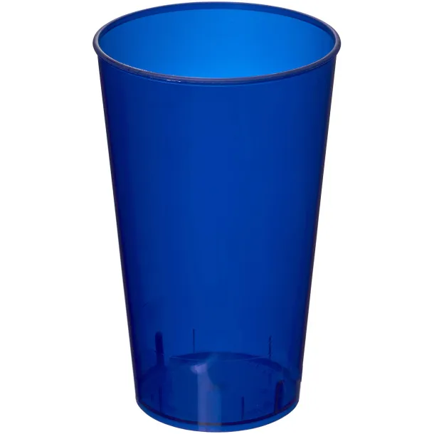 Arena 375 ml plastic tumbler - Unbranded Transparent dark blue