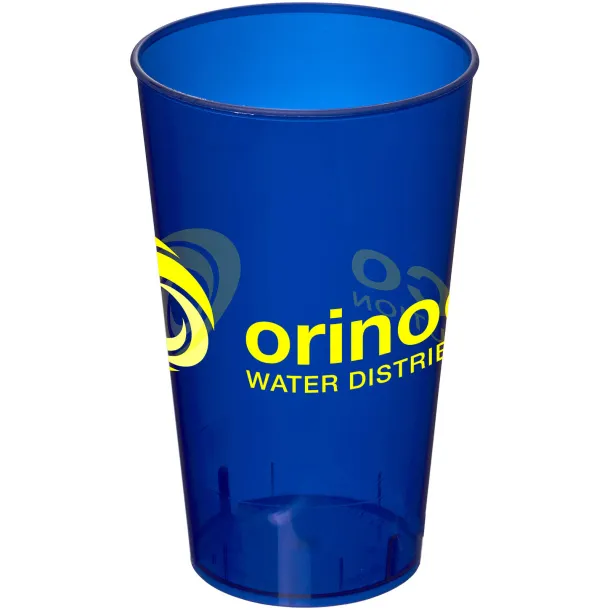 Arena 375 ml plastic tumbler Transparent dark blue