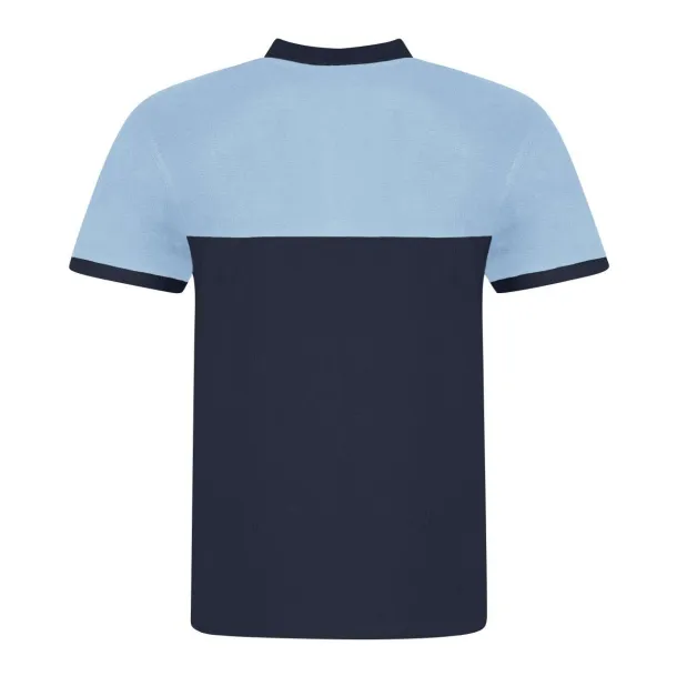  Dvobojna polo majica - Just Polos Navy Sky Blue
