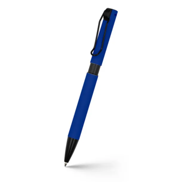 Amara Ball pen with cord clip navy blue