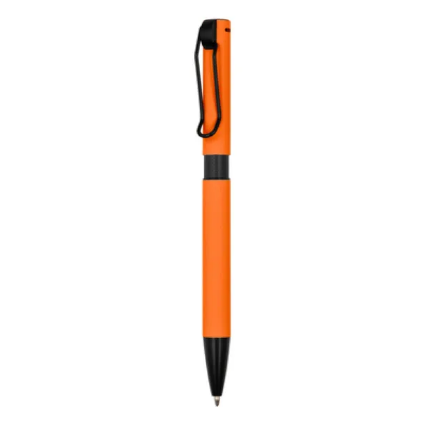 Amara Ball pen with cord clip orange