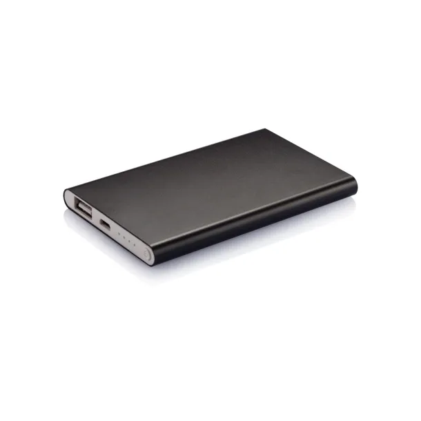  4.000 mAh slim powerbank - XD Collection Black White