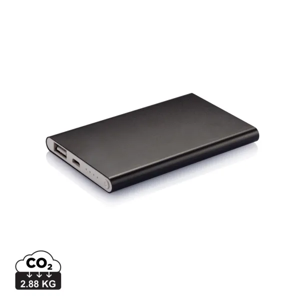  4.000 mAh slim powerbank - XD Collection Black White