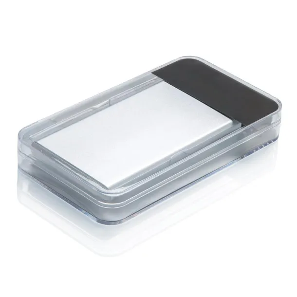  4.000 mAh slim powerbank - XD Collection Silver White