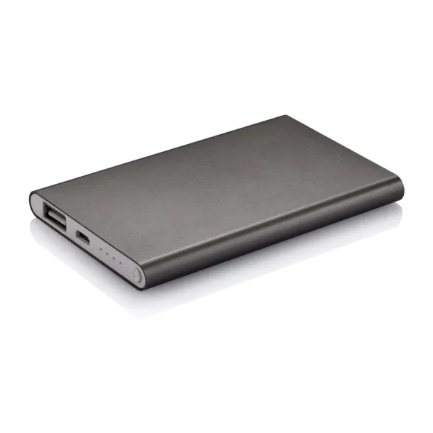  4.000 mAh slim powerbank - XD Collection Grey White