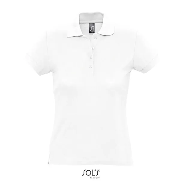 PASSION WOMEN POLO-170g White