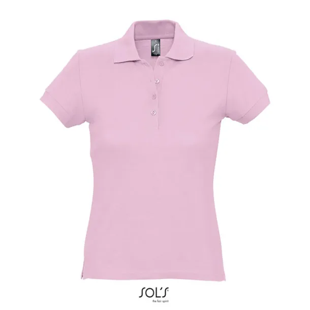 PASSION WOMEN POLO-170g Pink