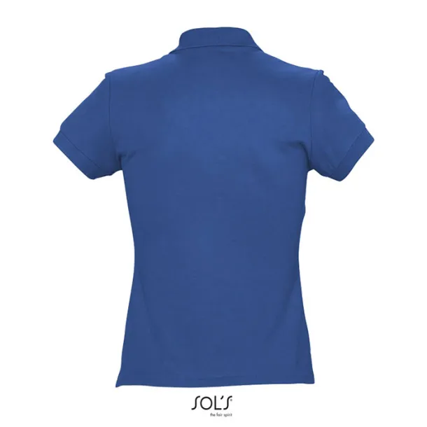 PASSION WOMEN POLO-170g Royal blue