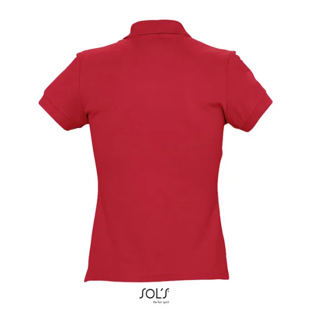 PASSION WOMEN POLO-170g Red