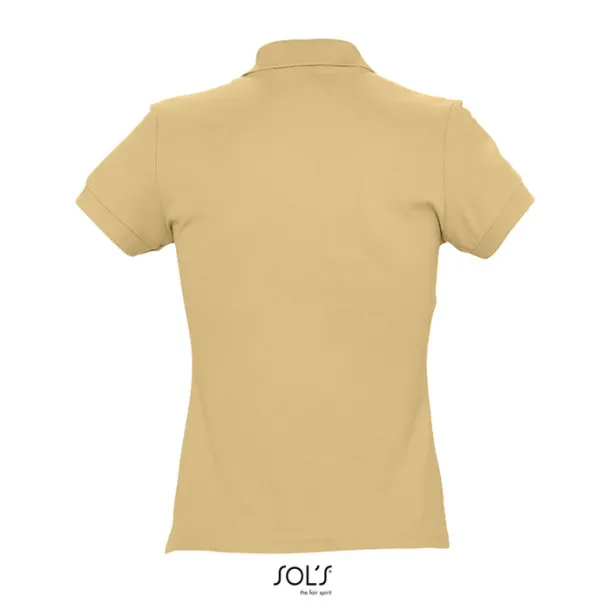 PASSION WOMEN POLO-170g Sand