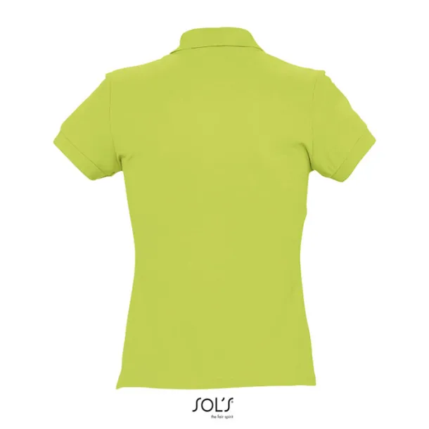 PASSION WOMEN POLO-170g Apple Green